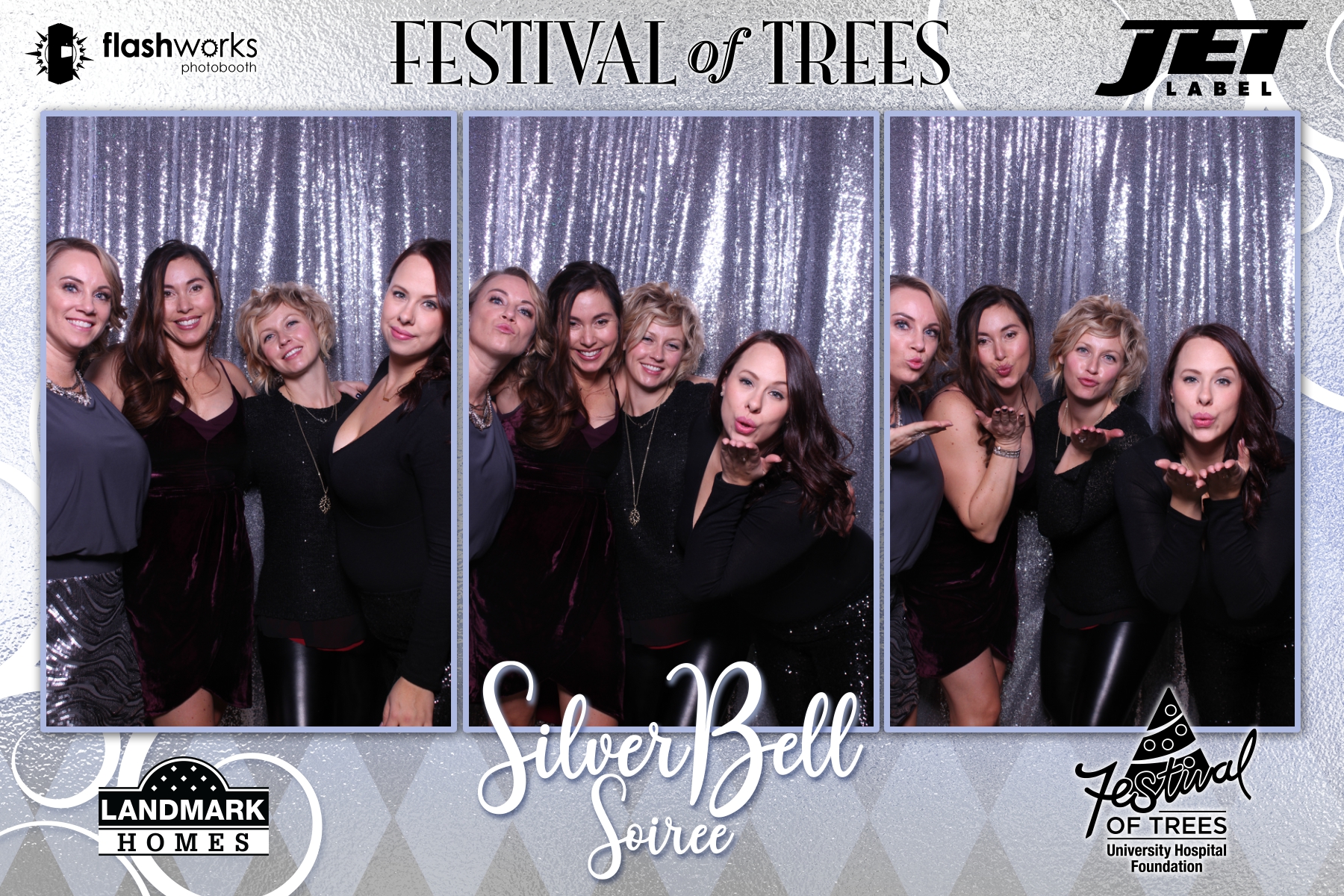 Festival of Trees Silver Bell Soiree - Photos and GIFs | View more photos from the event at gallery.flashworksphotobooth.com/u/FlashworksPhotoboothInc/Festival-of-Trees-Silver-Bell-Soiree-Photos-and-GIFs